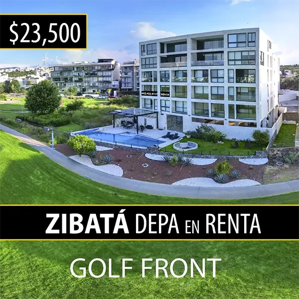 ZIBATÁ departamento  en renta por Carlos Esparza Ramón broker inmobiliario de matchapp.mx